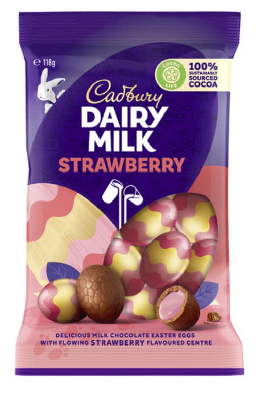 Cadbury Strawberry Easter Eggs