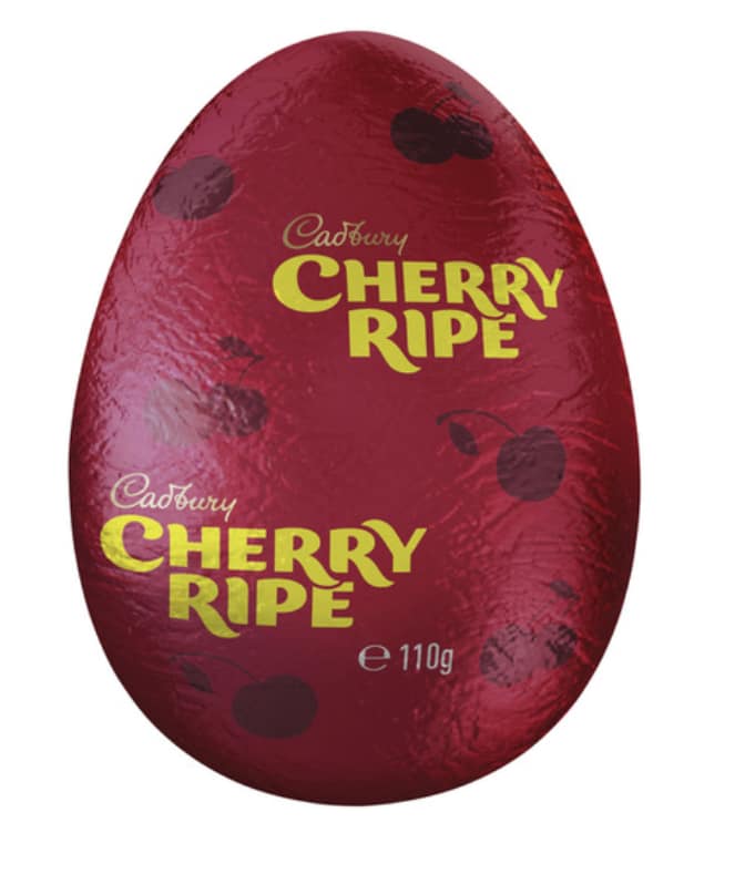 Cherry Ripe Easter Egg