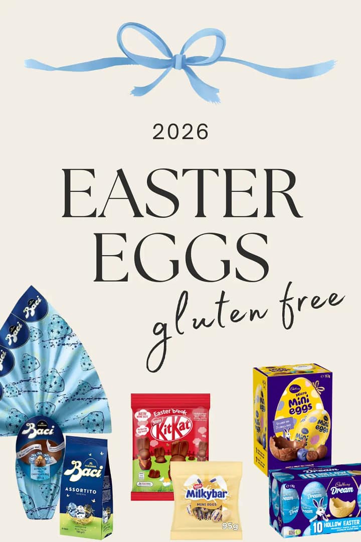 2026 Gluten-Free Easter Eggs in Coles & Woolworths