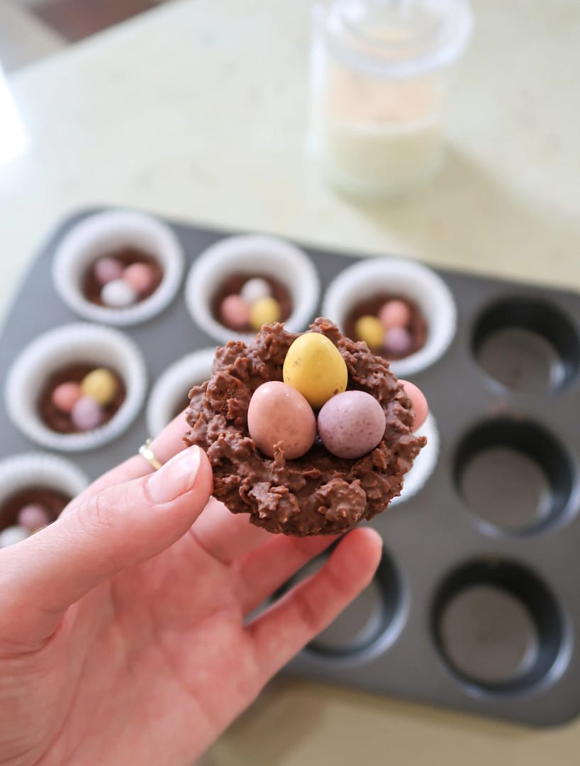 Chocolate Easter Nests [GF]