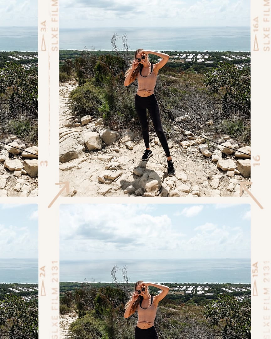 Image shows Chante Louise hiking. This blog post is sharing 13 simple health tips for the new year.