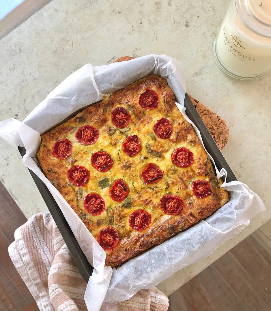 Zucchini Slice Recipe (gluten-free)